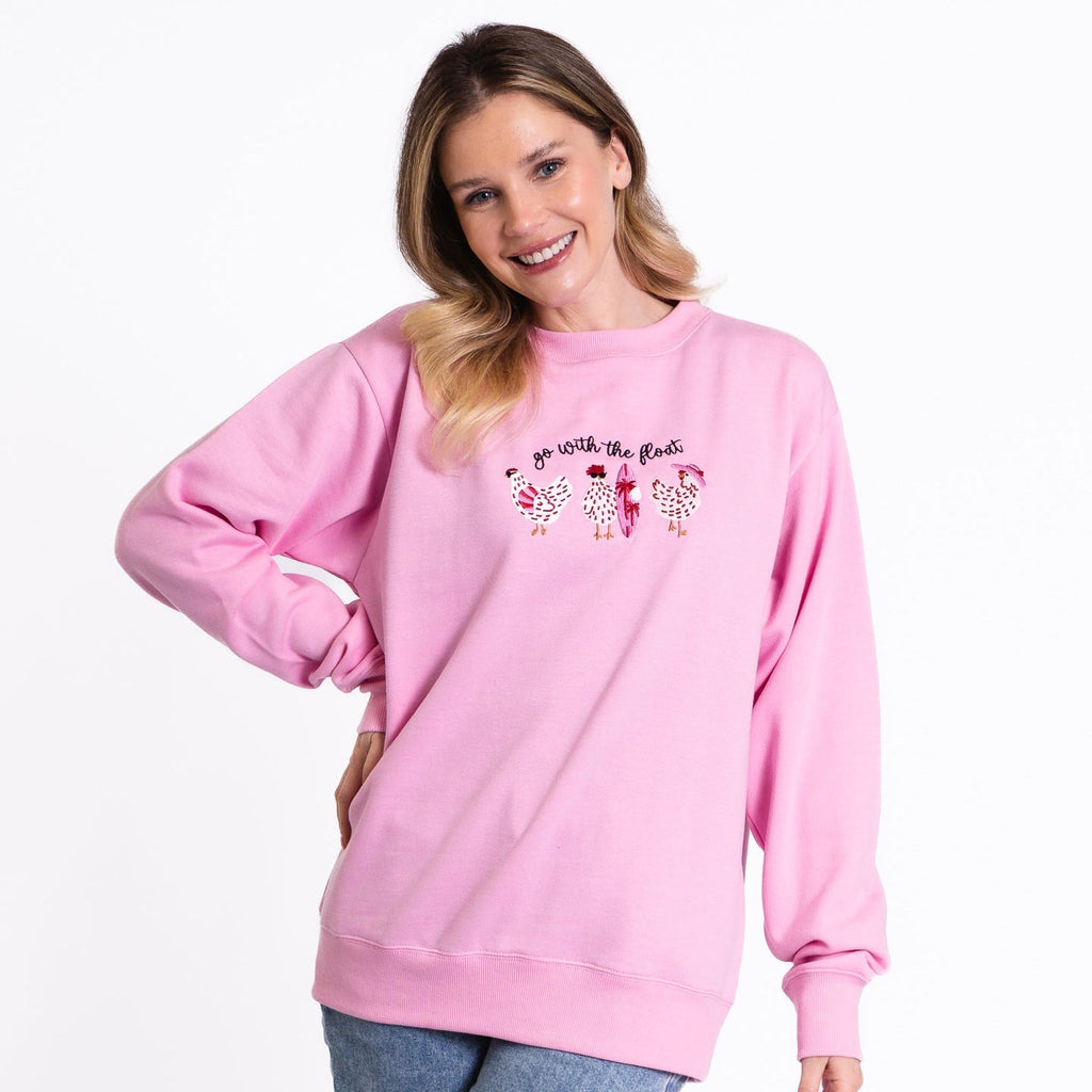 Go With the Float Embroidered Crewneck Sweatshirt product image 2
