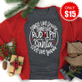 Love Like Jesus Christmas Tee - Heather Charcoal - 15 product image 1