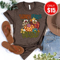 Thankful Grateful Blessed Fall Tee - Heather Truffle - 15 product image 1