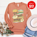 God Will Provide Long Sleeve - Heather Terracotta - 17 product image 1
