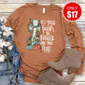 Faith over Fear Long Sleeve - Heather Autumn - 17 product image 1