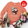 Cozy Season Long Sleeve - Heather Terracotta - 17 product image 1