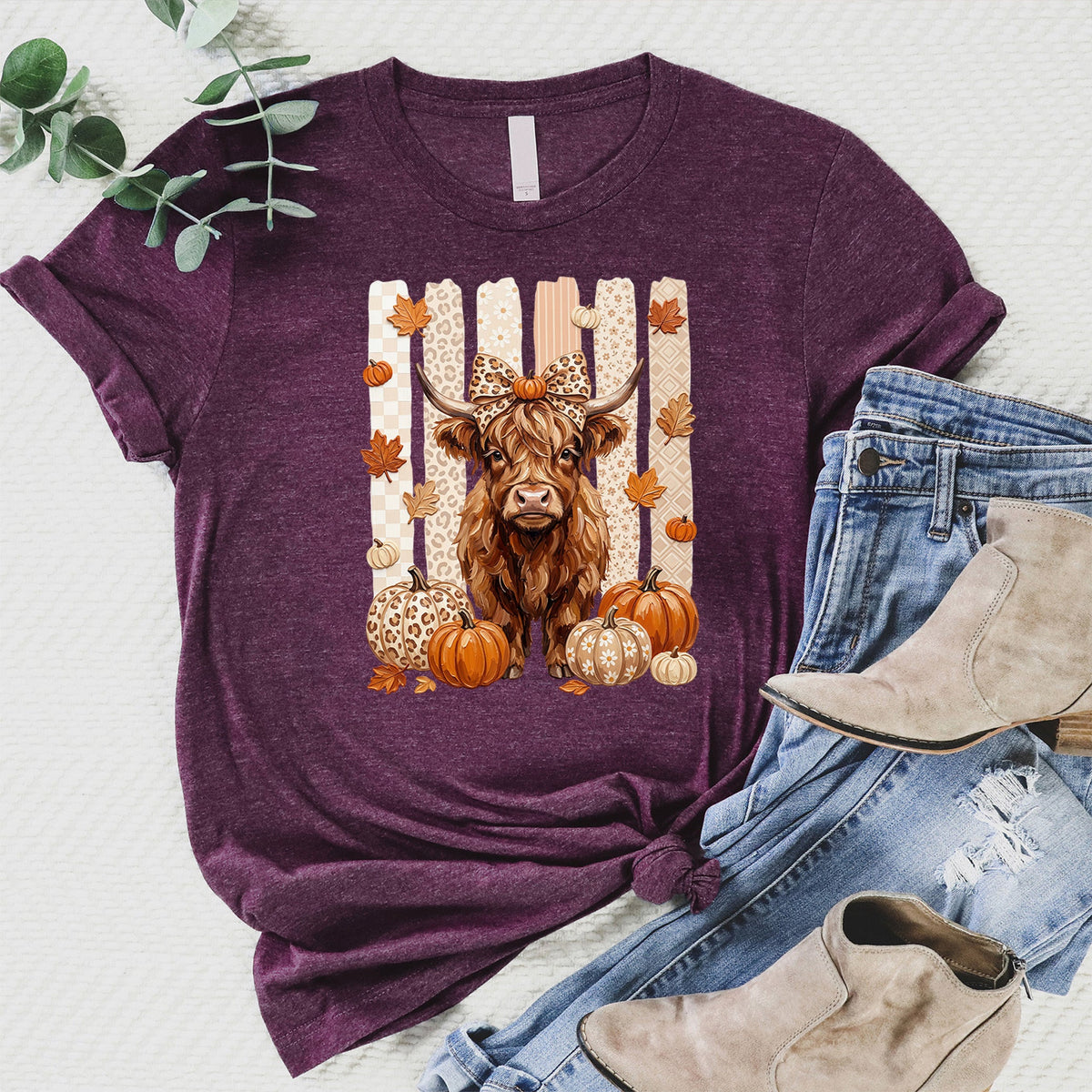 Fall Cow Tee product image 1