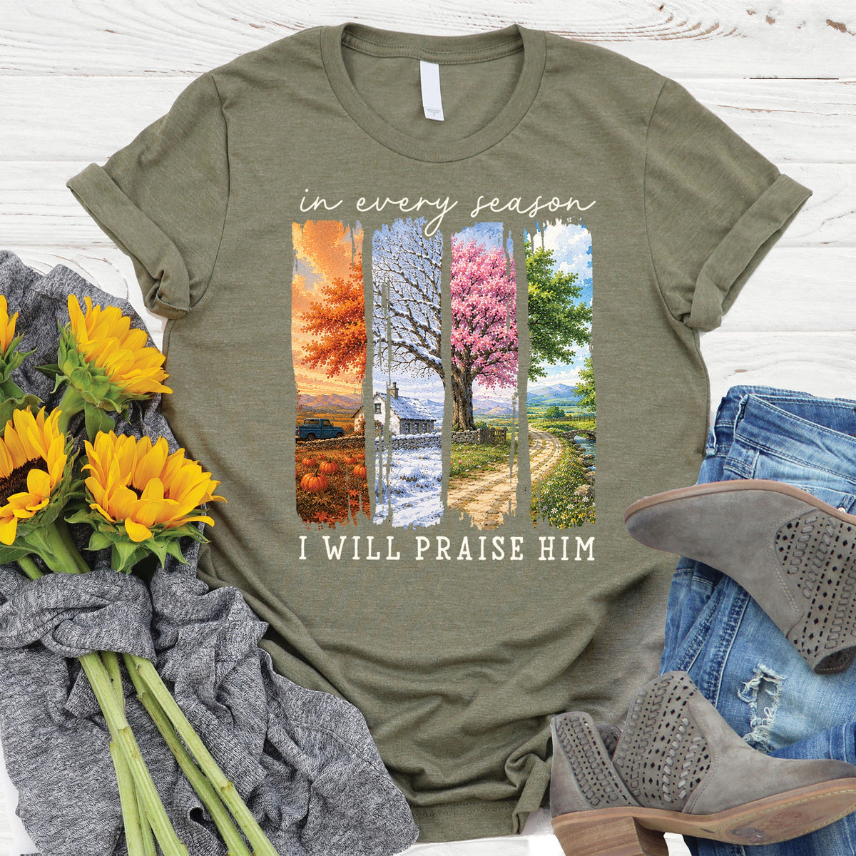 I Will Praise Him Tee product image 1