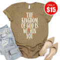 Kingdom of God Tee - Brown Leopard - 15 product image 1