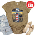 Your Word Is A Lamp Tee - Brown Leopard - 15 product image 1