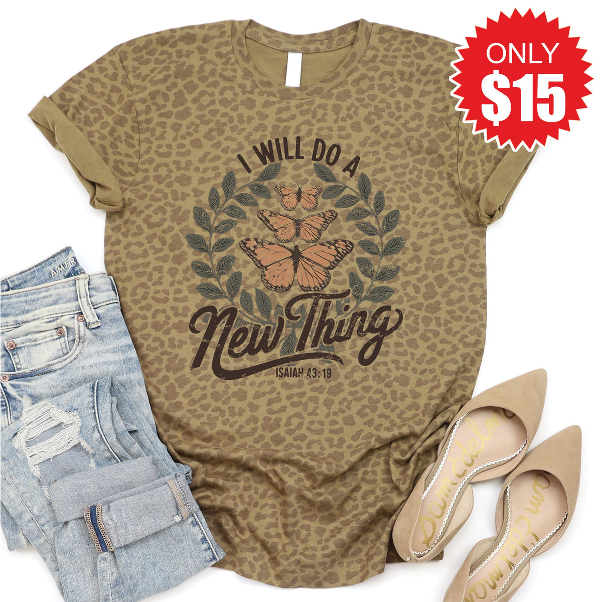 New Thing Tee - Brown Leopard - 15 product image 1