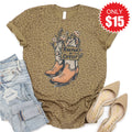 Rooted In Christ Tee - Brown Leopard - 15 product image 1
