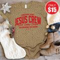 Jesus Crew Tee - Brown Leopard - 15 product image 1