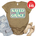 Saved By Grace Tee - Brown Leopard - 15 product image 1
