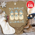Snowmen Tee - Brown Leopard - 15 product image 1