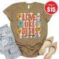 Love Like Jesus Tee - Brown Leopard - 15 product image 1