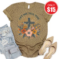 About My Jesus Tee - Brown Leopard - 15 product image 1