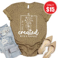 Created With a Purpose Tee - Brown Leopard - 15 product image 1