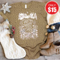 Christmas Begins With Christ Tee - Brown Leopard - 15 product image 1