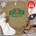 Jesus Crew Tee - Brown Leopard - 15 product image 1