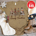 Howdy Christmas Tee - Brown Leopard - 15 product image 1