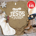 Jesus Is The Reason Tee - Brown Leopard - 15 product image 1
