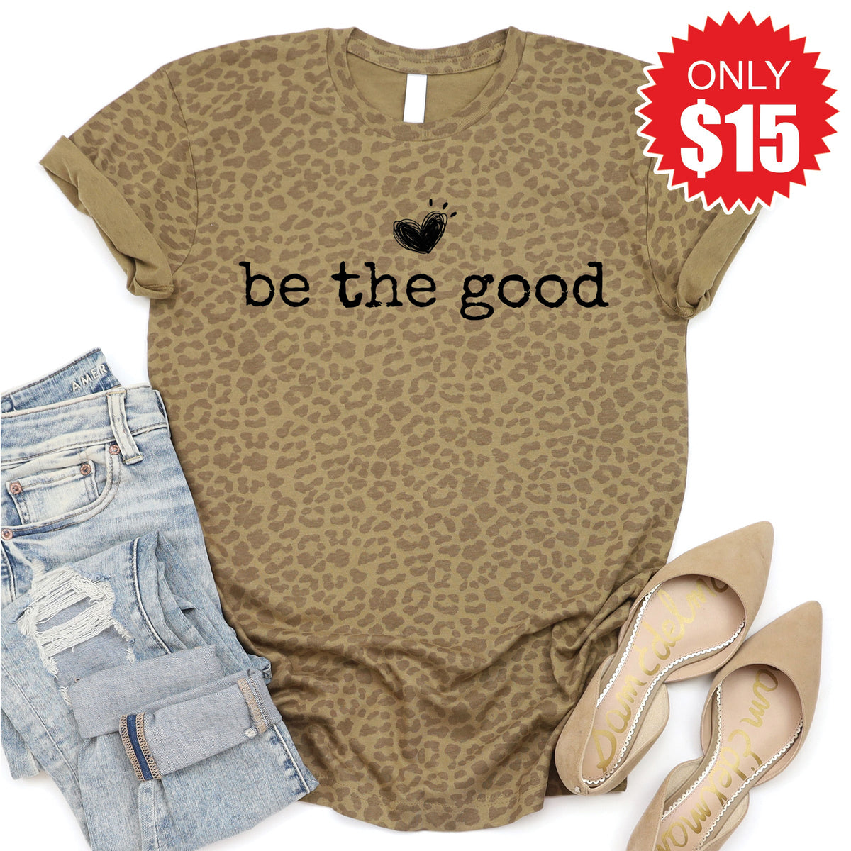 Be The Good Tee - Brown Leopard - 15 product image 1