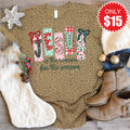 Jesus Is The Reason Tee - Brown Leopard - 15 product image 1