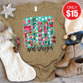 Merry and Bright Tee - Brown Leopard - 15 product image 1
