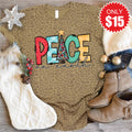 Peace On Earth Tee - Brown Leopard - 15 product image 1
