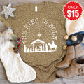 The King Is Born Tee - Brown Leopard - 15 product image 1