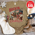 Rockin Around The Christmas Tree Tee - Brown Leopard - 15 product image 1