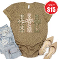 Crosses Tee - Brown Leopard - 15 product image 1