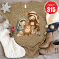Nativity Tee - Brown Leopard - 15 product image 1