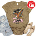 Soar On Wings Tee - Brown Leopard - 15 product image 1