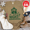 Oh Holy Night Tee - Brown Leopard - 15 product image 1