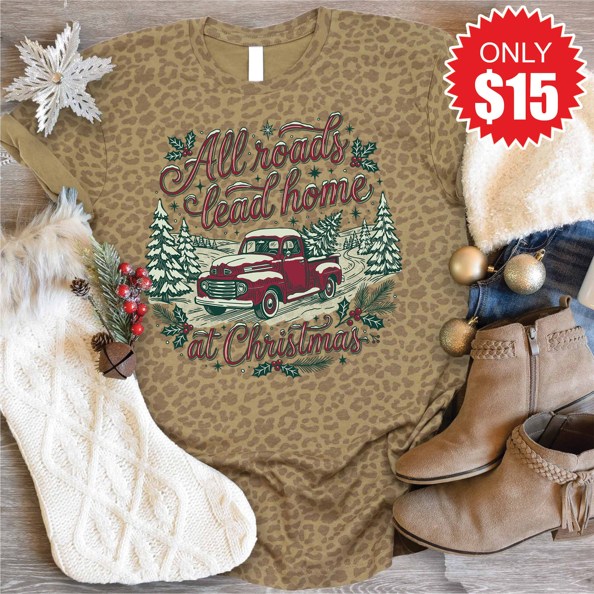 All Roads Tee - Brown Leopard - 15 product image 1