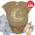 I Sought The Lord Tee - Brown Leopard - 15 product image 1