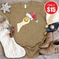 Christmas Goose Tee - Brown Leopard - 15 product image 1