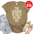 Kingdom of God Tee - Brown Leopard - 15 product image 1