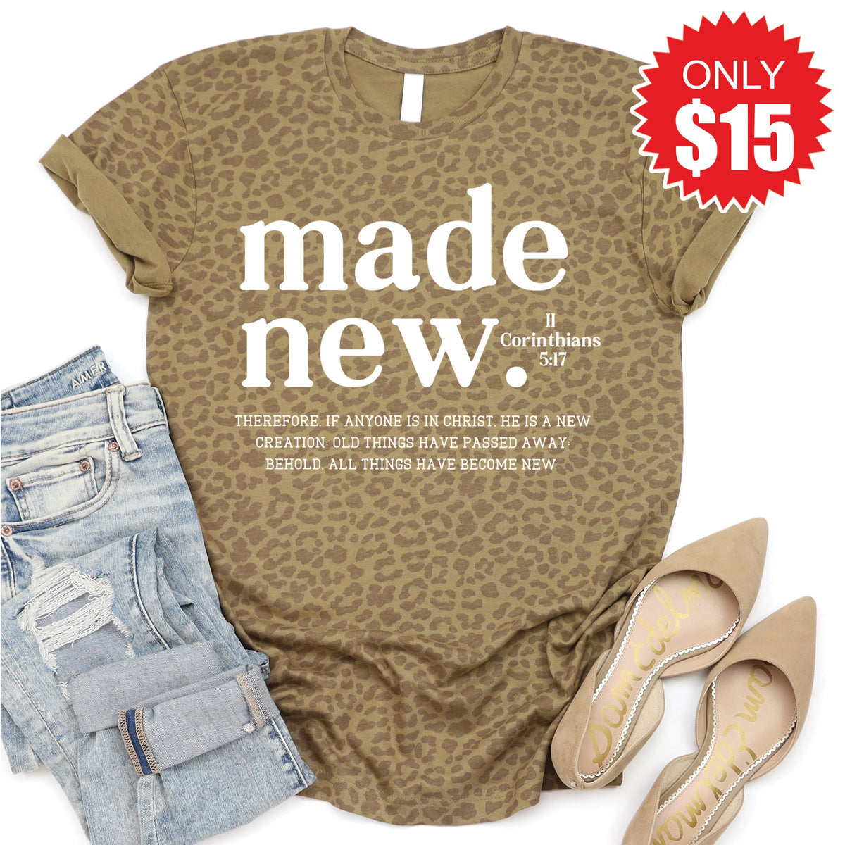 Made New Tee - Brown Leopard - 15 product image 1