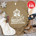 Oh Holy Night Tee - Brown Leopard - 15 product image 1