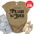 Praise The Lord Tee - Brown Leopard - 15 product image 1