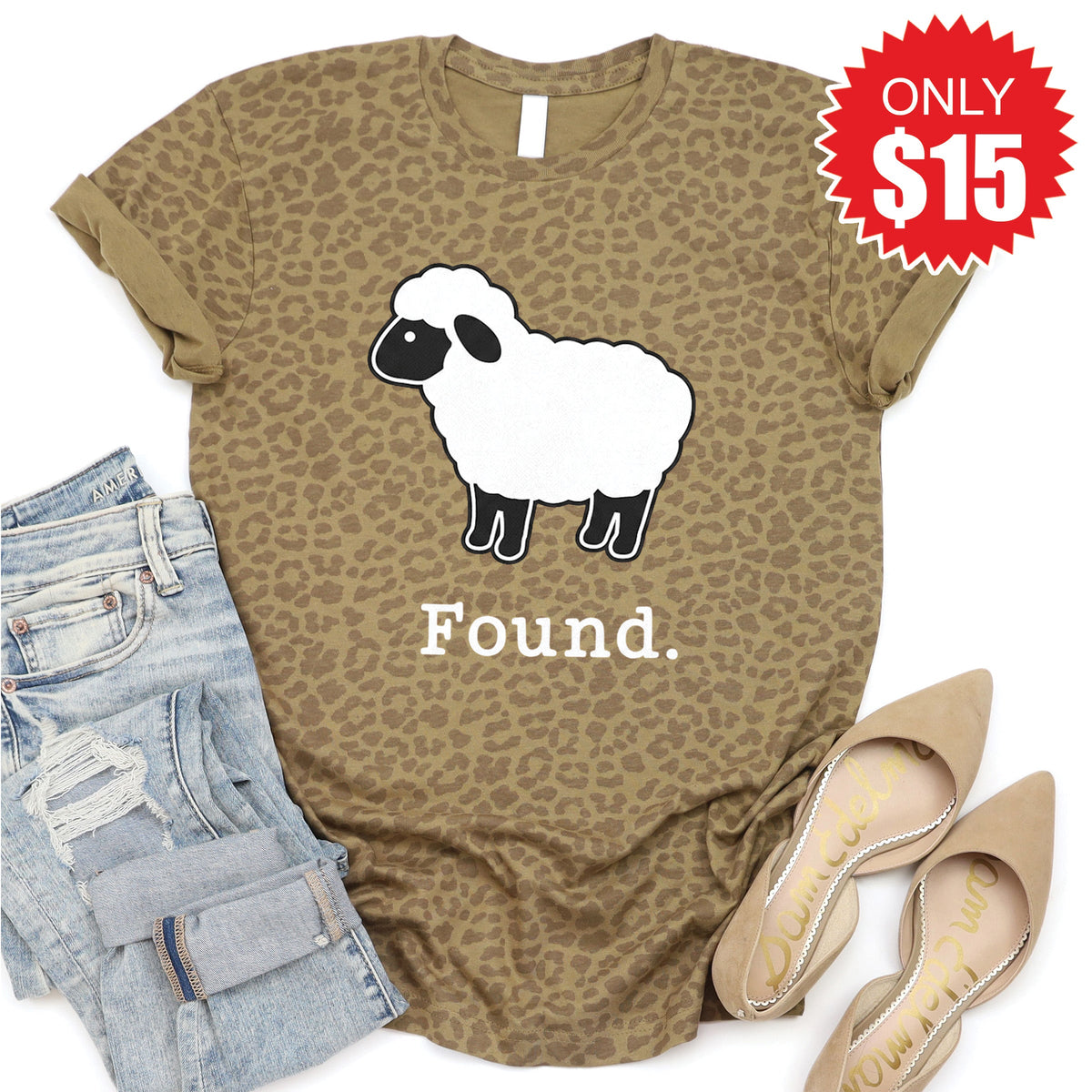 Found Tee - Brown Leopard - 15 product image 1