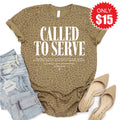Called To Serve Tee - Brown Leopard - 15 product image 1