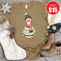 Christmas Goose Tee - Brown Leopard - 15 product image 1