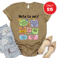 Note To Self Tee - Brown Leopard - 15 product image 1