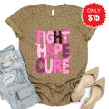 Fight, Hope, Cure Tee - Brown Leopard - 15 product image 1