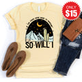 So Will I Tee - Heather French Vanilla - 15 product image 1