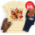 Flowers Fade Tee - Heather French Vanilla - 15 product image 1