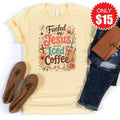 Fueled by Jesus Tee - Heather French Vanilla - 15 product image 1