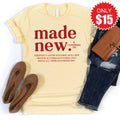 Made New Tee - Heather French Vanilla - 15 product image 1
