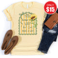 God Made A Way Tee - Heather French Vanilla - 15 product image 1