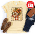 Give Thanks Tee - Heather French Vanilla - 15 product image 1